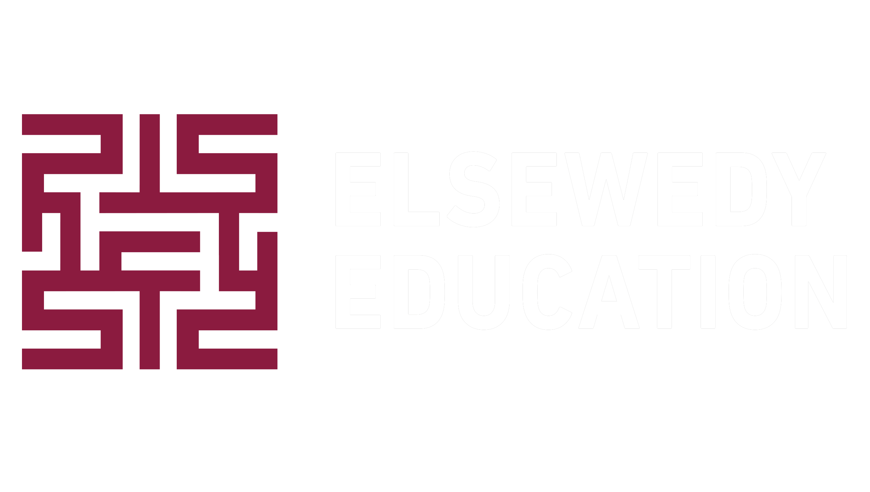 El Sewedy Education Logo - white text